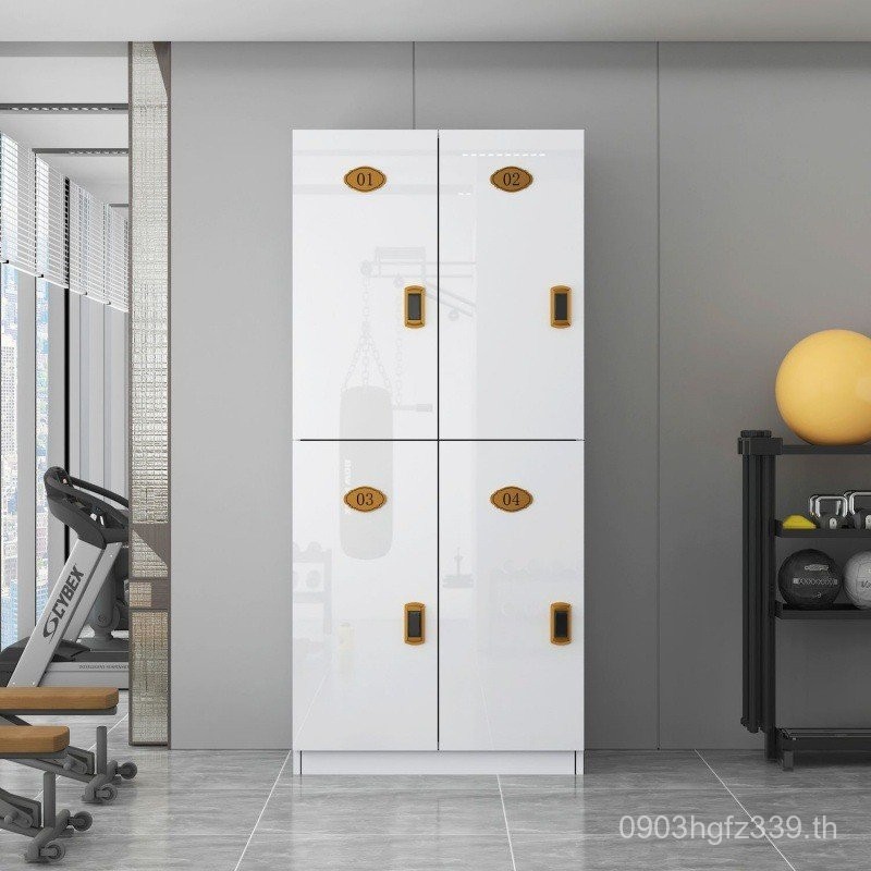 Locker ตู้ห้องน้ํา ร้านตัดผม Locker Staff Gym Locker ตู้เก็บของแบบล็อคไม้ Yoga WBOR