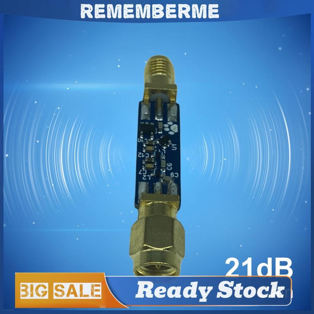 0.05-4GHz เครื่องขยายสัญญาณเสียงต่ํา LNA 5V 33mA เครื่องขยายสัญญาณเสียงต่ํา 21dB สําหรับตัวรับสัญญาณ