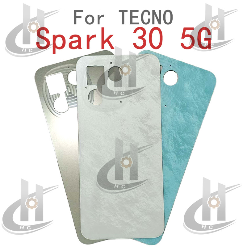 สําหรับ Spark 30 5G KL8 / Spark 30C 5G KL8h แบตเตอรี่ปกหลังประตูเปลี่ยนอะไหล่ซ่อมป้องกันกรณี