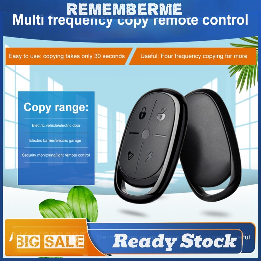 รีโมทคอนโทรล Duplicator 4 ปุ่ม Gate Opener Controller 315MHZ/433MHZ/418MHZ/430MHZ Universal Duplicat