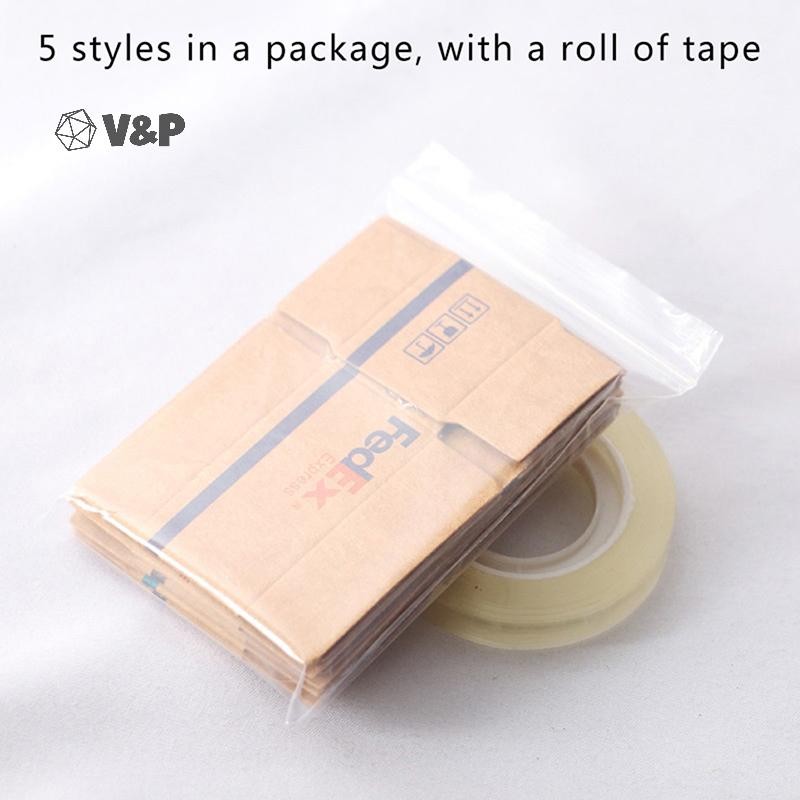 V&P 1Set Mini Carton Express Carton 1:12 Dollhouse Miniature Express Box Decor ของเล่นใหม่