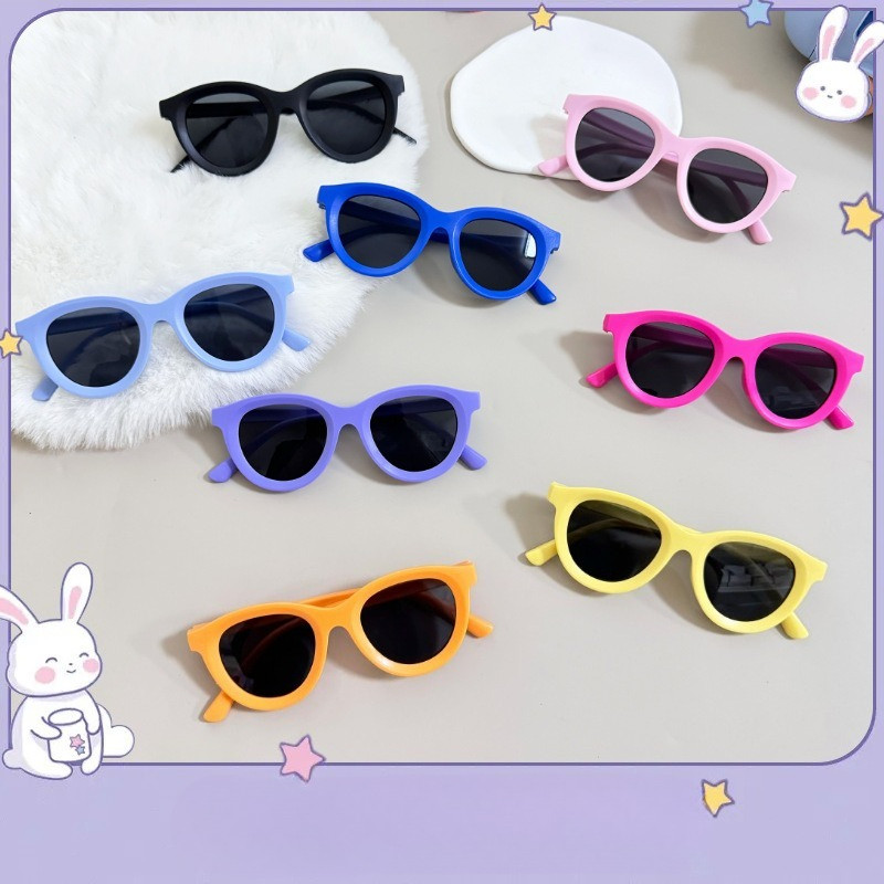 แว่นกันแดดเด็ก ป้องกัน UV400 แว่นบังแดดโพลา라이ซ์ สำหรับหนุ่มสาวในฤดูร้อน