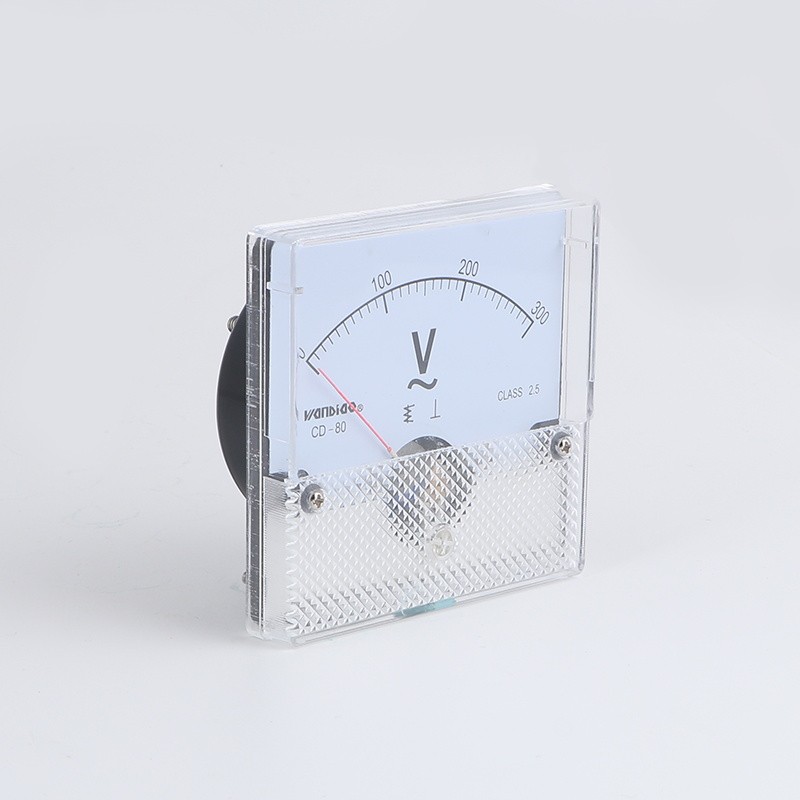 DH-80 CD-80 500V AC โวลต์มิเตอร์ 80X80 300V