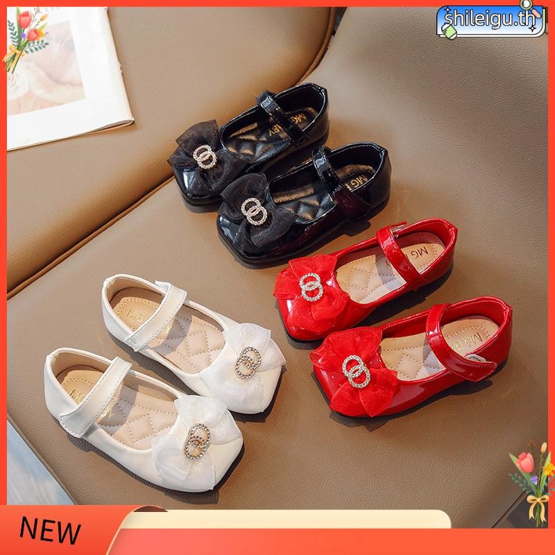 Vf988-รองเท้าแตะส้นแบนเด็กผู้หญิงรองเท้าแตะกาวเด็กผู้หญิงเวอร์ชั่นตรุษจีนรองเท้าแตะคริสต์มาสรองเท้าแ