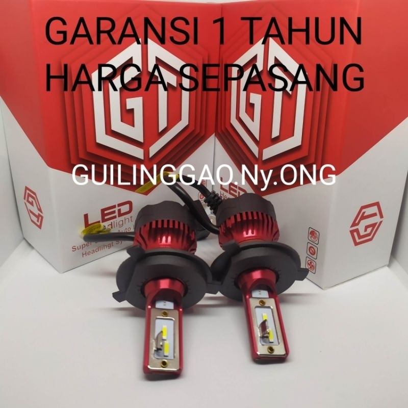 ZS34WS LED GT LIGHT SUPER BRIGHT 55 WATT HEADLAMP และหมอก READY ALL CAR SOCKETS. รับประกัน 1 ปี H4, 