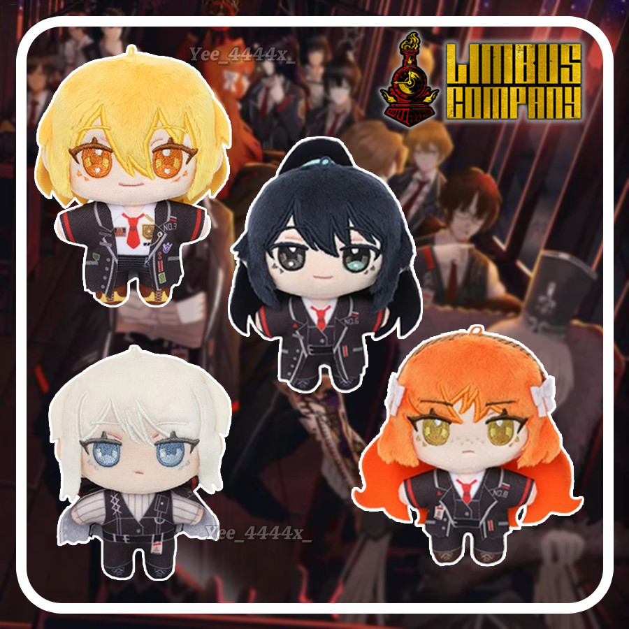 Limbus Company Plushies ตัวการ์ตูน Don Quixote Faust Ishmael และตุ๊กตา Hong Lu สําหรับแฟนๆ chenhomph