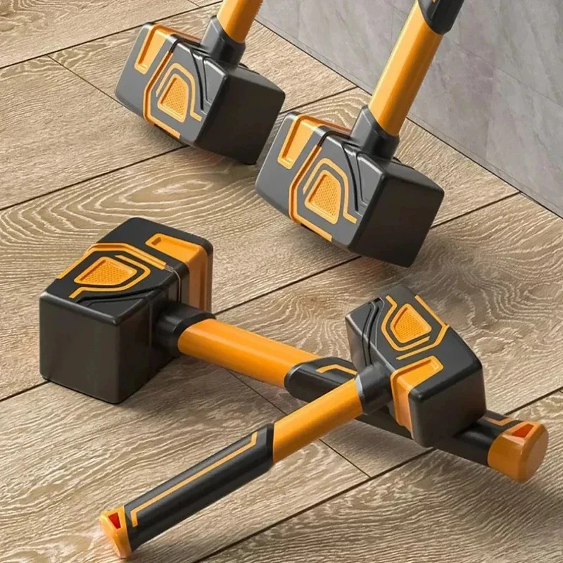 Multifunctional Rubber Mallet Ceramic Tile Soft Rubber Tapping Leather Hammer Professional Construct