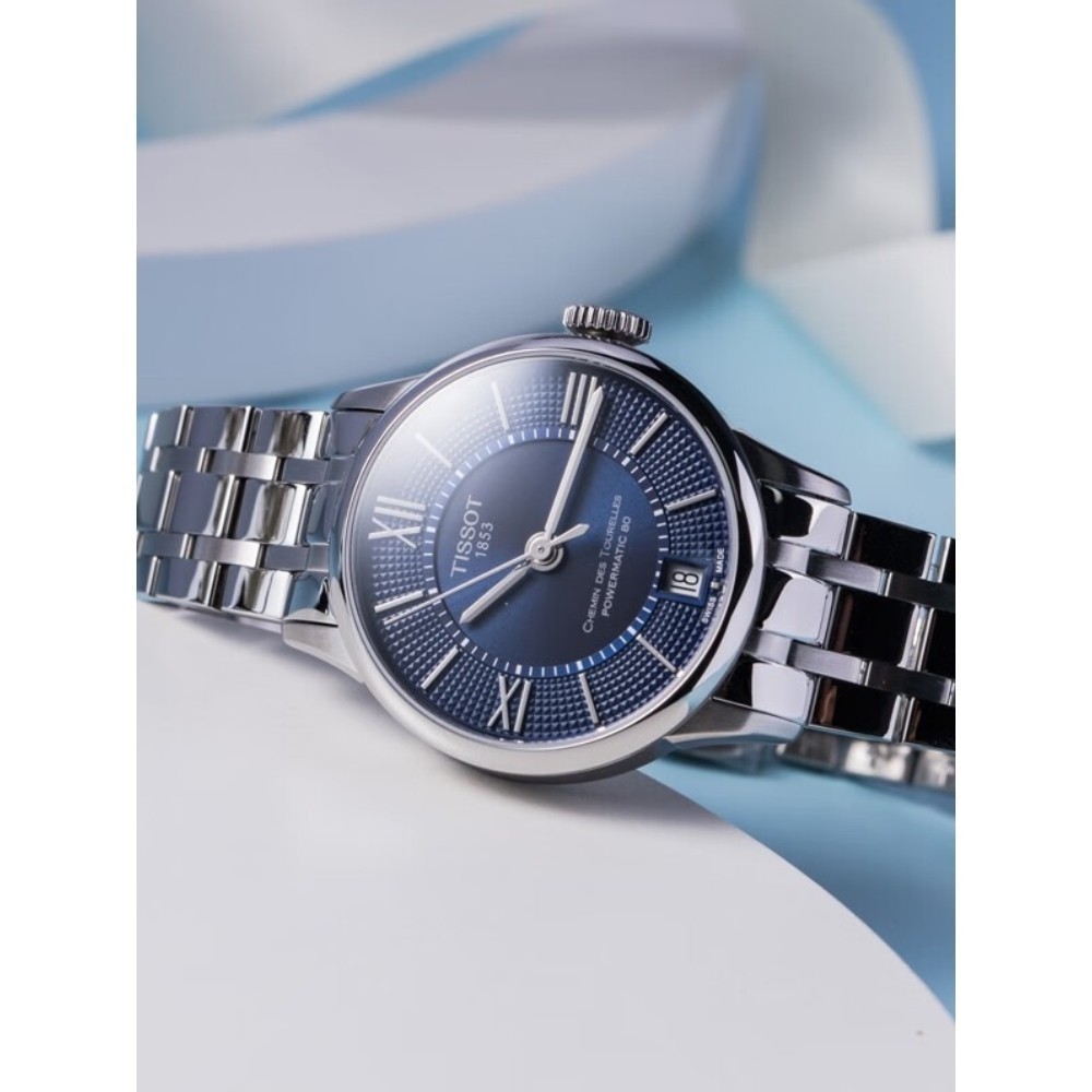 TISSOT (TISSOT) TISSOT Series 1853 Classic Automatic Mechanical Watch Couple Steel Band Watch