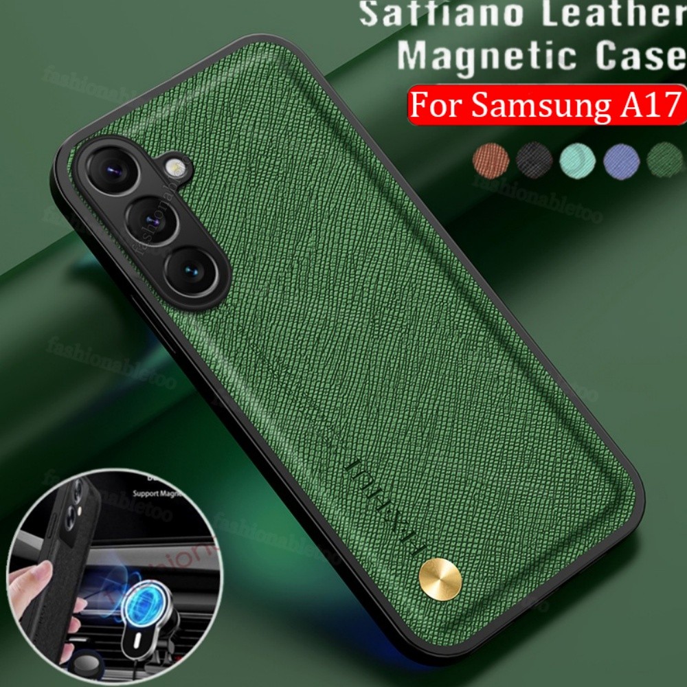 SAMSUNG สําหรับSamsungA17 5GหนังPUเคสโทรศัพท์สําหรับSamsung Galaxy A07 LTE A17 A27 A37 A57 SamsungA0