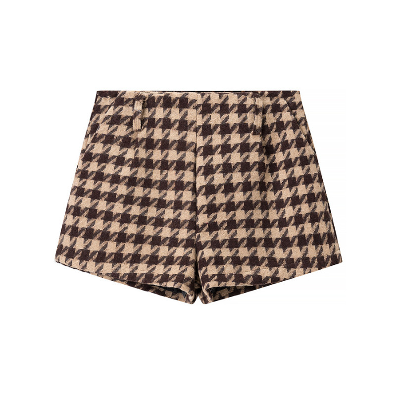 เสื้อแขนยาวสตรี ลายสก๊อต สไตล์ยุโรป-อเมริกัน คลาสสิค ใส่ได้ทุกวัน - รูปที่ 3