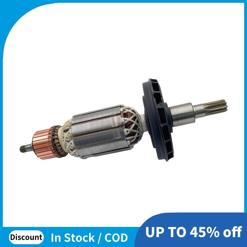 สําหรับโรตารีค้อน Armature โรเตอร์ Anchor เปลี่ยน AC220V-240V สําหรับ GBH8-45DV GBH8-45D GSH7VC GSH9