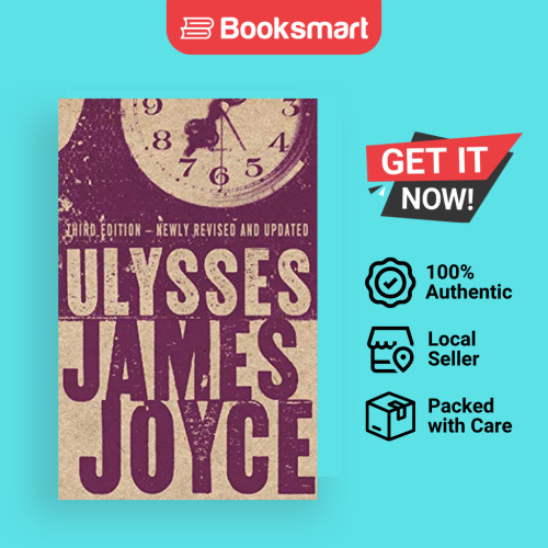 Ulysses - เอเวอร์กรีนโดย James Joyce หนังสือ Alma ปกอ่อน COMMIS 9781847497765