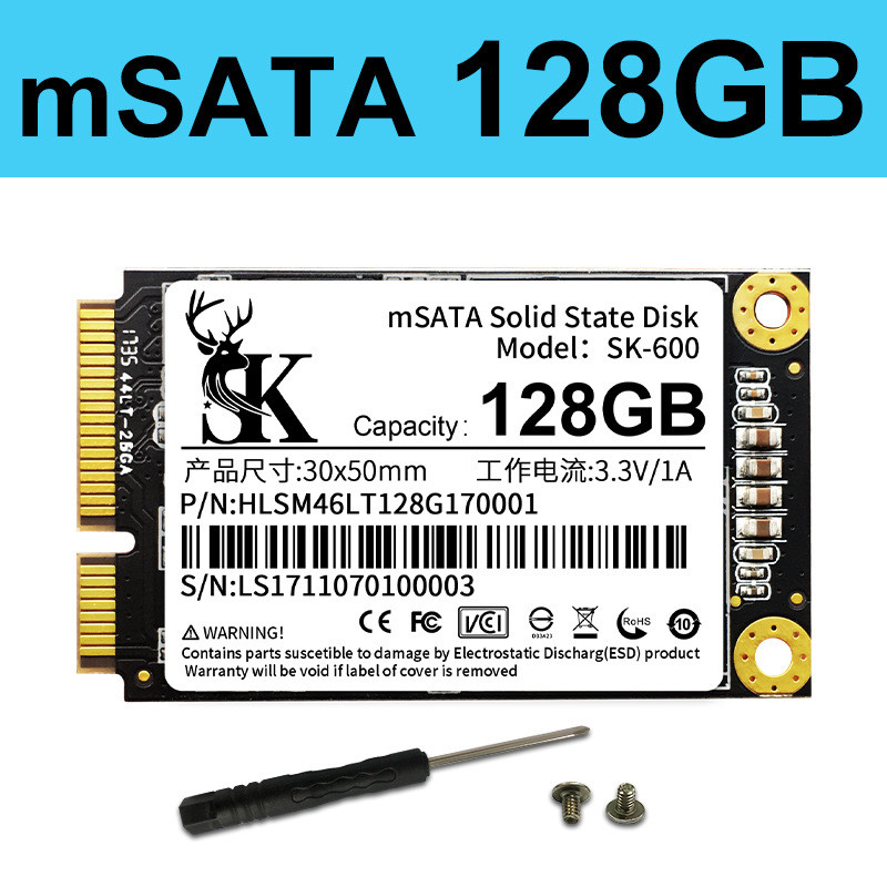 SK Solid State Drive msata128G256G512G โน้ตบุ๊คคอมพิวเตอร์เดสก์ท็อป Universal High-Speed Game Hard D