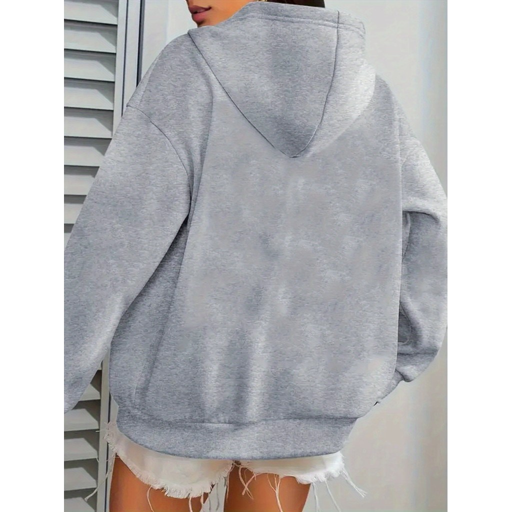 ฮู้ดดี้สีเทาสำหรับผู้หญิง COD พร้อมกราฟิก "Ball Mom" - บาสเกตบอล & S 3KNO