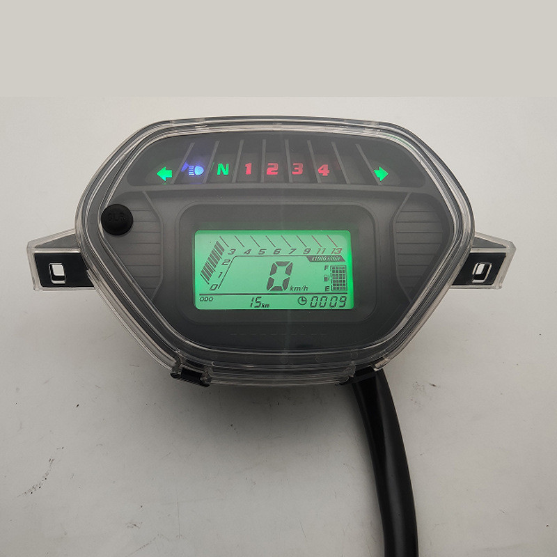 เหมาะสําหรับ Honda CX110 DX Wave100 CD110 CX E รถจักรยานยนต์ LCD เครื่องมือ 7 เครื่องมือโคมไฟ