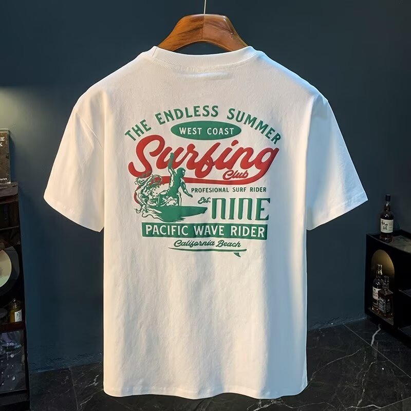 ใหม่เสื้อผ้าผู้ชายคุณภาพฤดูร้อนครึ่งแขนผู้ชาย Casual Street สวมใส่ 23 หรูหรา 2025 แขนสั้น 2025 เสื้อ