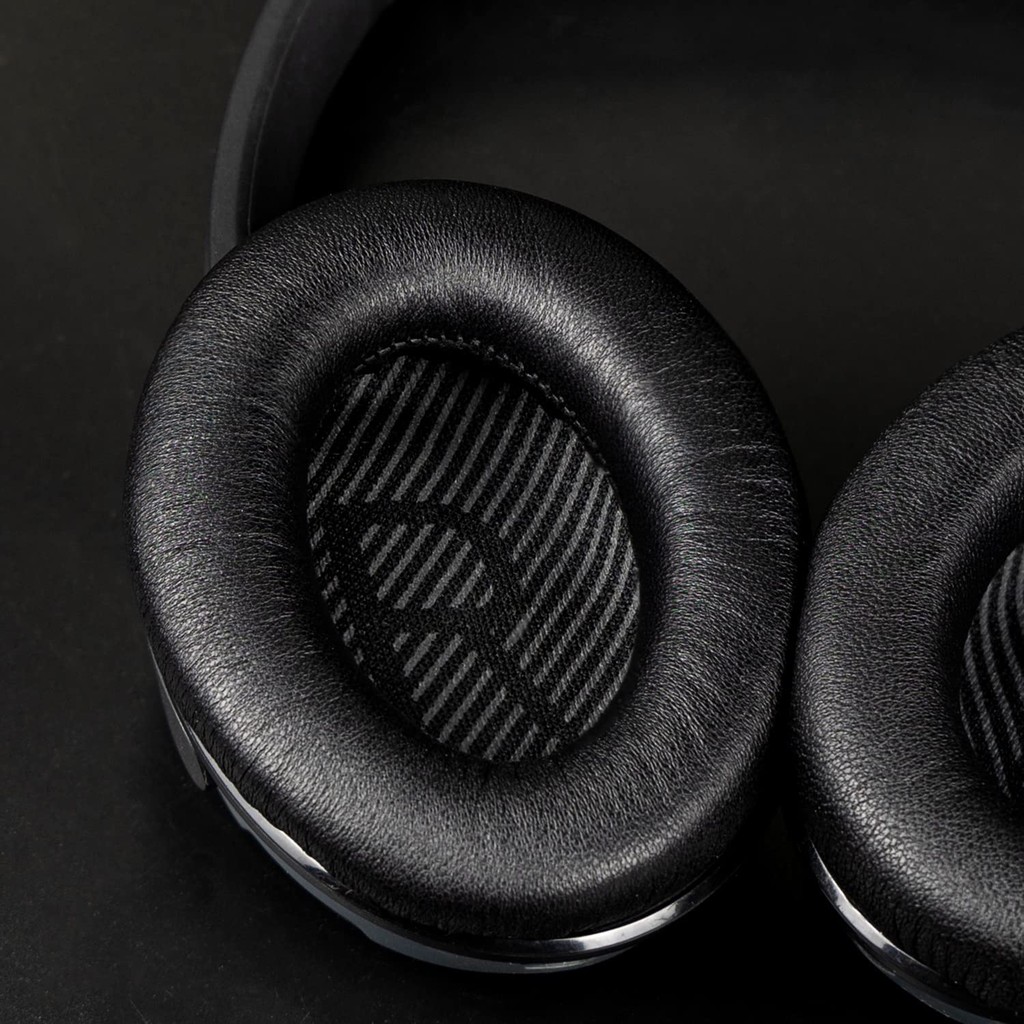 แผ่นรองหูฟังทดแทนสําหรับ Bose QuietComfort 35 (QC35) & Quiet Comfort 35 II (QC35 ii) หูฟัง แผ่นรองหูฟังพร้อมหนัง Softer โฟมแยกเสียงรบกวน เพิ่มความหนา - รูปที่ 4