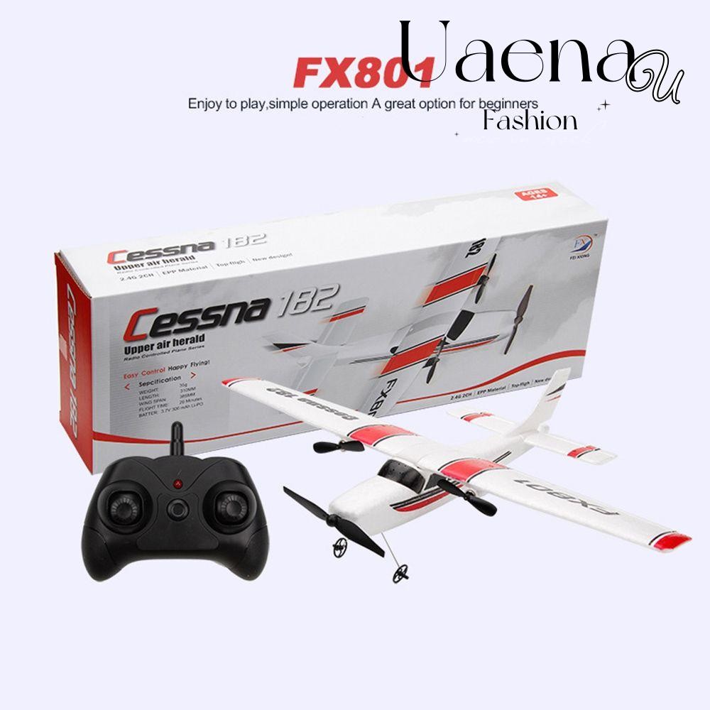 UAENAU สําหรับ Cessna 182 FX801 เครื่องบินของเล่น FX801 2CH ปีกคงที่ EPP โฟม RC เครื่องร่อน