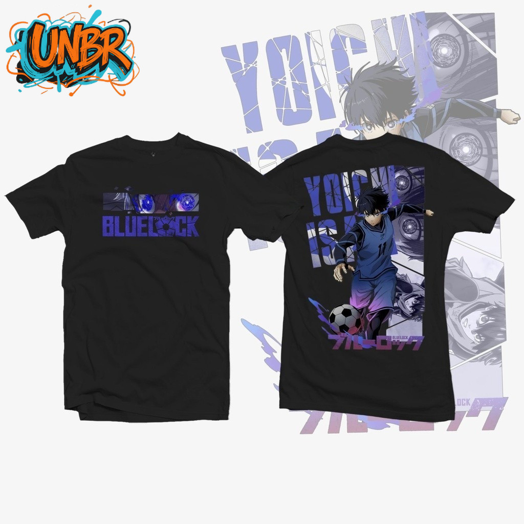 UNBR Unisex - เสื้ออนิเมะ - Blue Lock - Yoichi Isagi