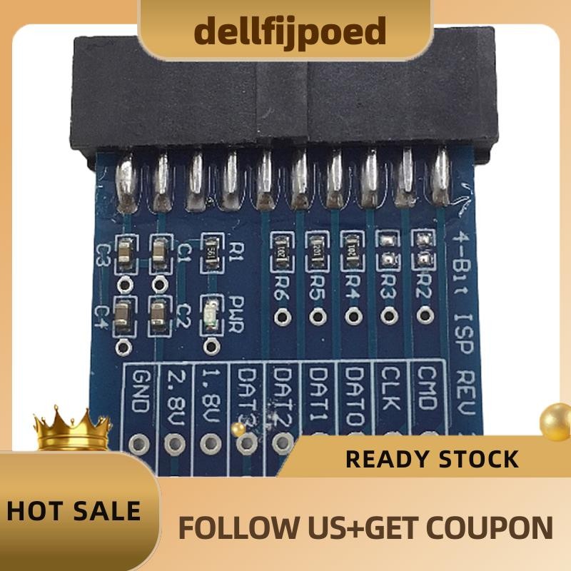 อะแดปเตอร์ใหม่ JTAG แบบเป็นทางการ JTAG , ISP 4-BIT ISP REV 2.1 สําหรับ Easy Jtag Plus Box / เครื่องม