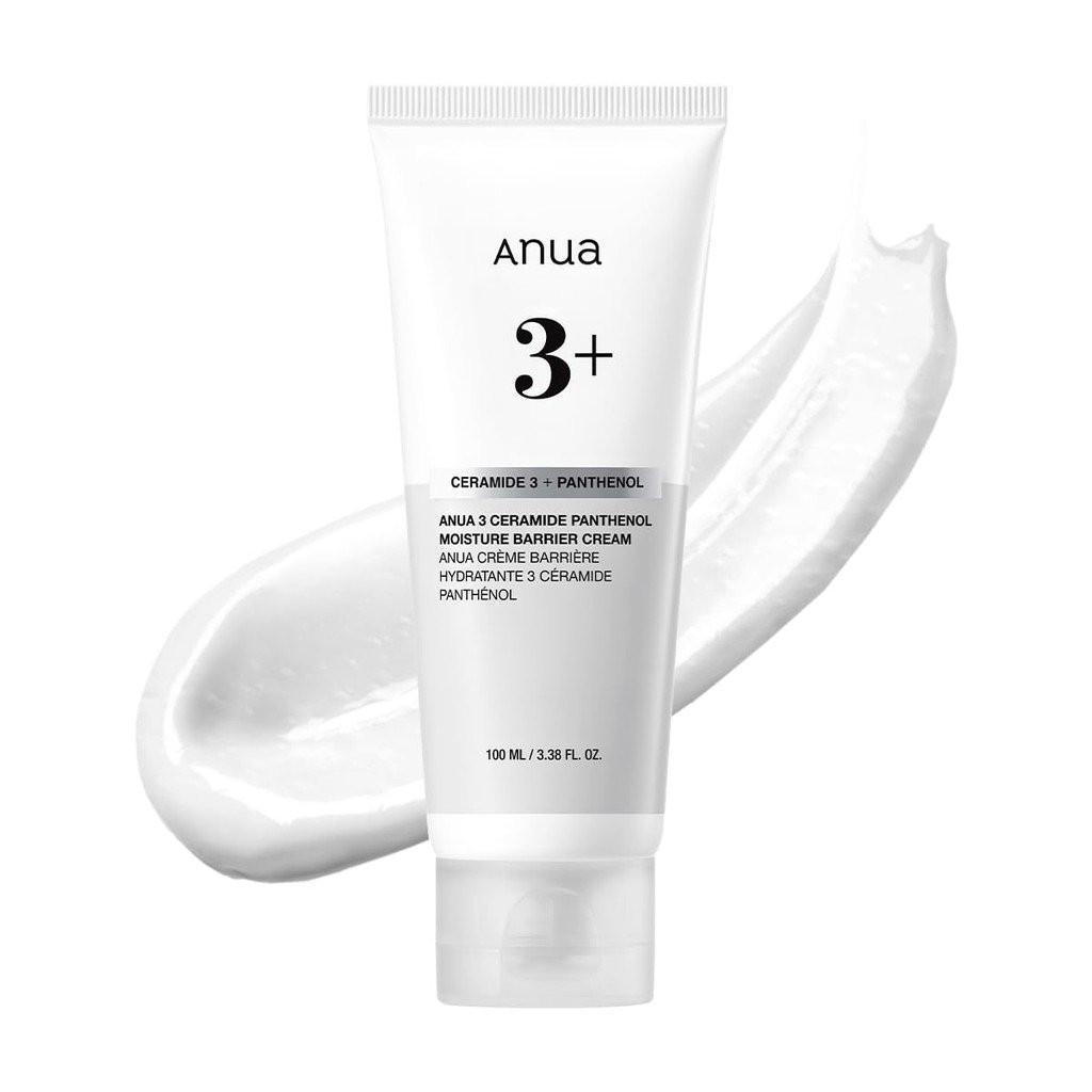 ANUA 3 Ceramide Panthhenol Moisture Barrier Cream, Hydrating Face Moisturizer สําหรับผิวธรรมดา,Panth