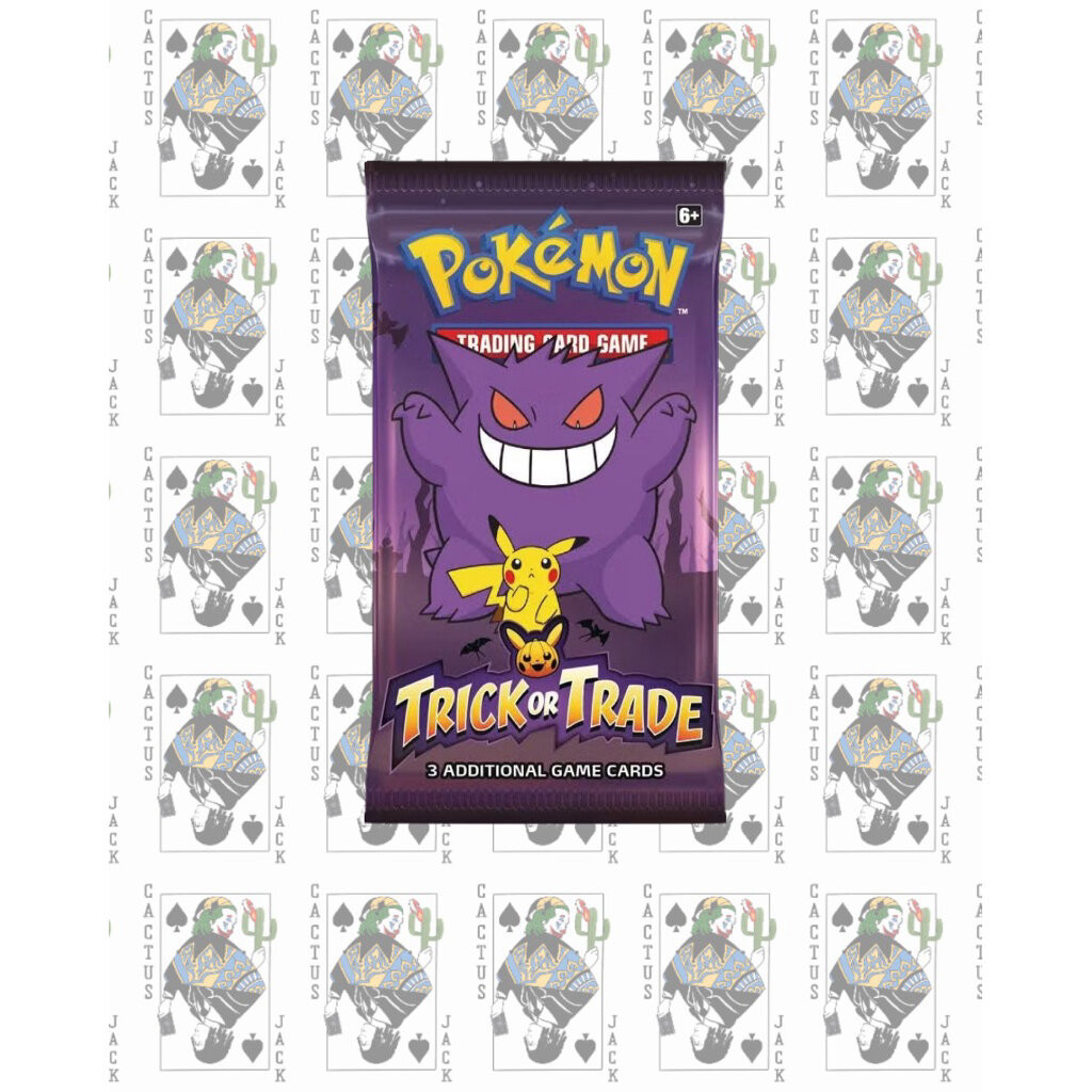 [Pokemon ENG][Booster Pack][x1pack(3 cards)] Trick or Trade BOOster Pack 2022 (การ์ดแท้ภาษาอังกฤษ)