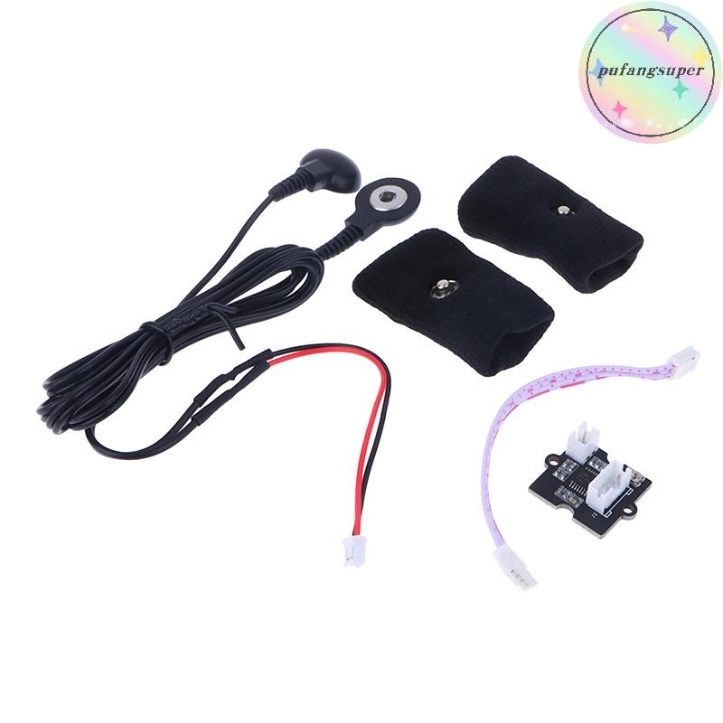 Pufangsuper GSR Grove Skin Current Sensing Sensor ความต้านทานผิวและการนําไฟฟ้า TH