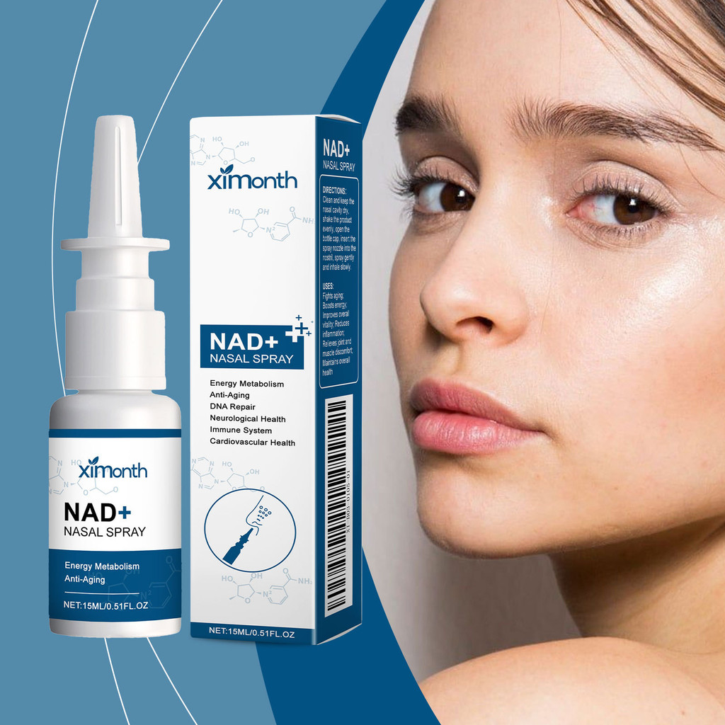 XIMONTH สเปรย์จมูกสมุนไพร ทําความสะอาดจมูก Moisturizing Enjoy Fresh Air Nasal Gentle Care Spray FGH0