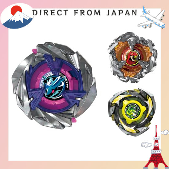 【From Japan】 TAKARA TOMY BEYBLADE X BEYBLADE X UX-15 Shark Scale Deck Set