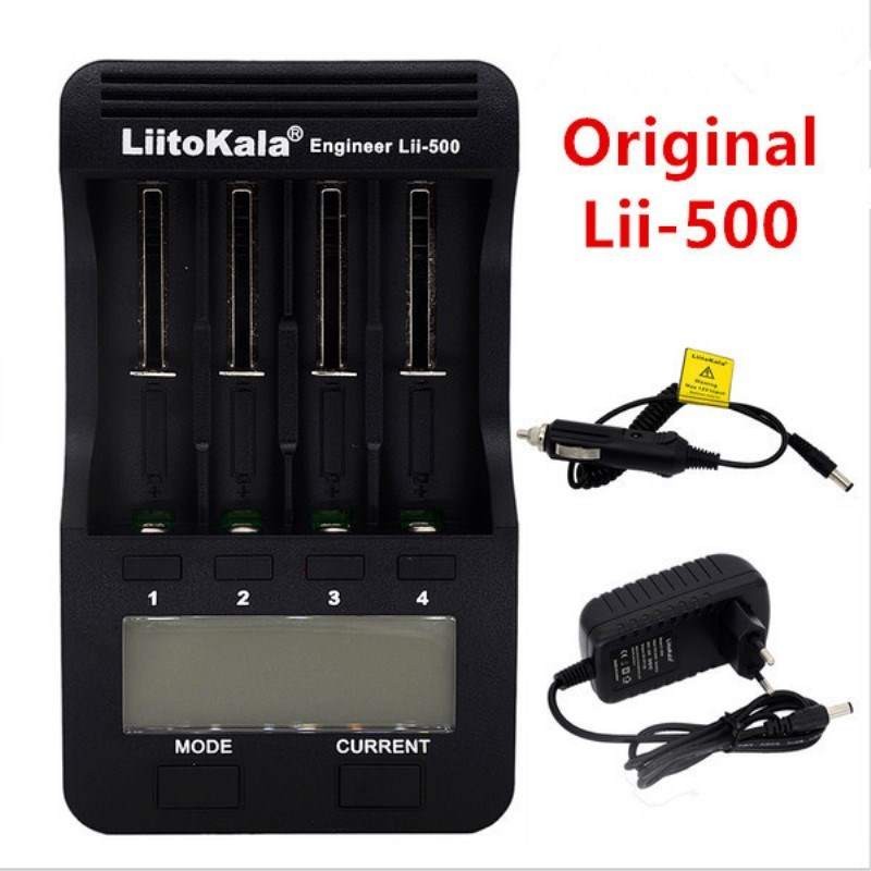 Liitokala lii-500 lii-200 lii-100 lii-402 เครื่องชาร์จแบตเตอรี่ 3