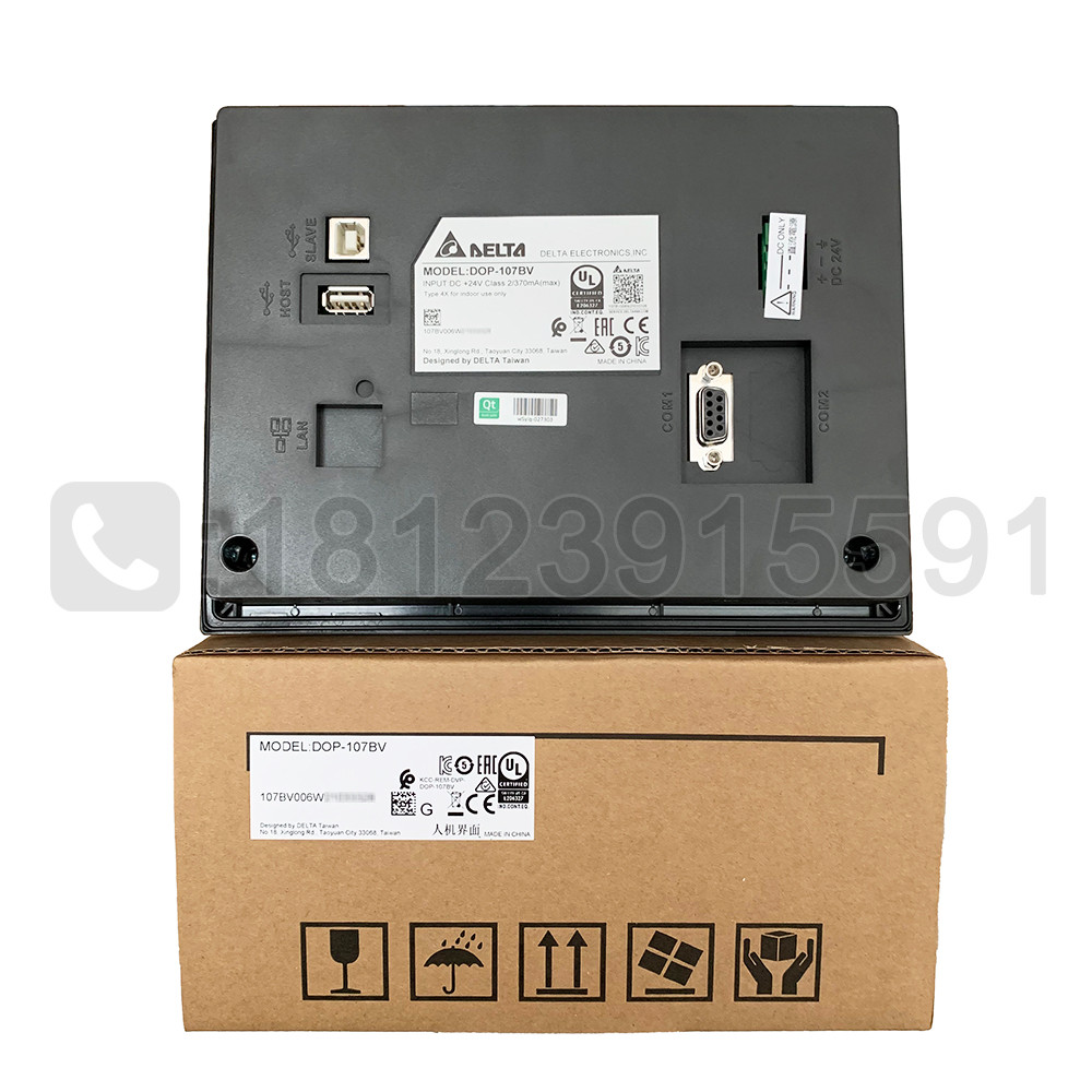 อินเทอร์เฟซ Delta HMI/Delta HMI DOP-107BV ของแท้