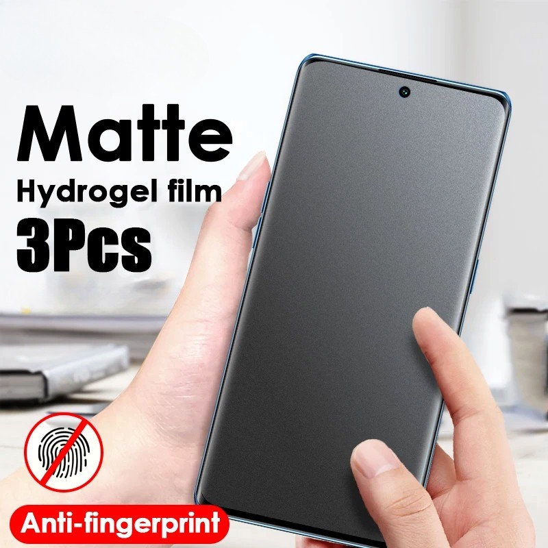 3PCS Frosted Hydrogel ฟิล์มสําหรับ TCL 60 60R 50 XE SE XL LE Pro NxtPaper 5G HD Clear Bubble-ฟรีโทรศ