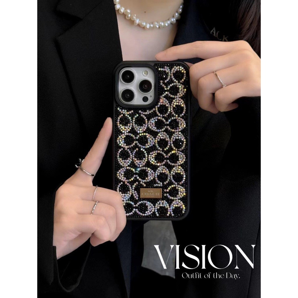 17promax Air ลักษณะแสงหรูหราสไตล์ประกายเพชรเคสโทรศัพท์เหมาะสําหรับ iPhone 16 Pro Max 15 Pro Max 14 Pro Max 13 Pro Max 12 Pro Max ทนสิ่งสกปรกเคสรวมทุกอย่าง