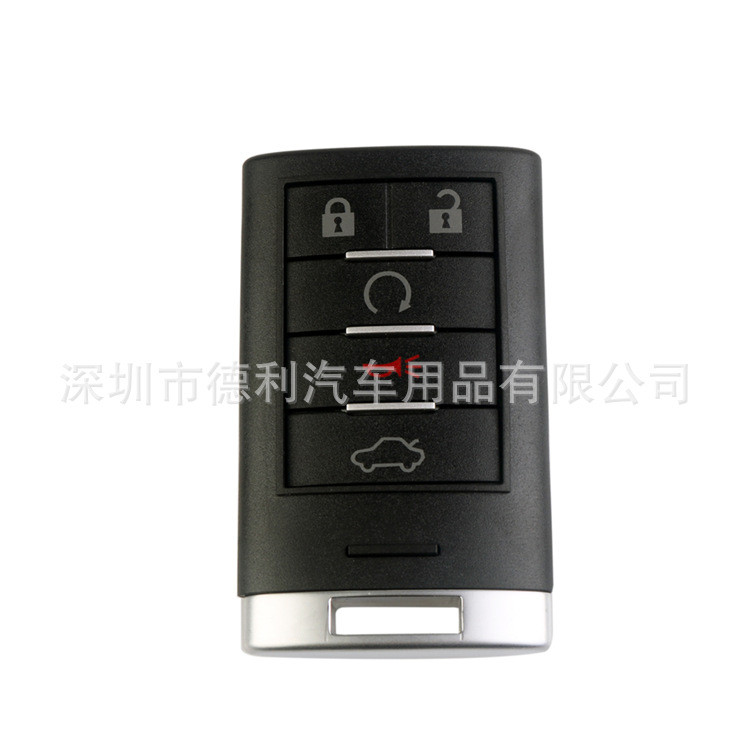 เหมาะสําหรับ 5 ปุ่ม Cadillac รถสมาร์ทรีโมทคอนโทรลคีย์ M3N5WY7777A 315MHz ID46
