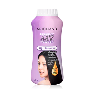 Srichand Perfect Hair Powder 30g ศรีจันทร์ แป้งโรยผมคุมความมันบนเส้นผม.