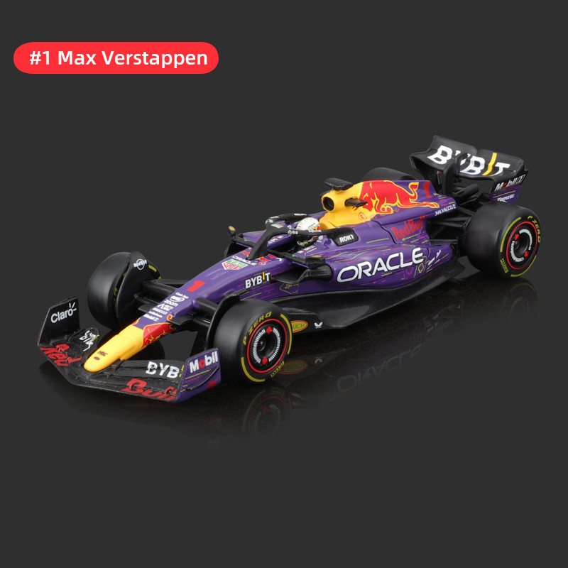 Burago 1: 43 Red Bull RB19 F1 รถรุ่นสูตรรถรุ่นจําลองโลหะผสม Las Vegas รุ่น