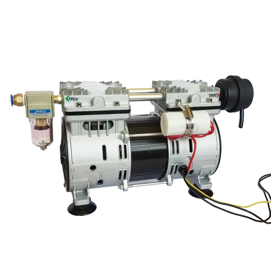 อาหารบรรจุภัณฑ์ เหมาะสําหรับสูญญากาศไร้น้ํามันทางการแพทย์ปั๊มลมขนาดเล็กปั๊มสูญญากาศศัลยกรรม BST-V550