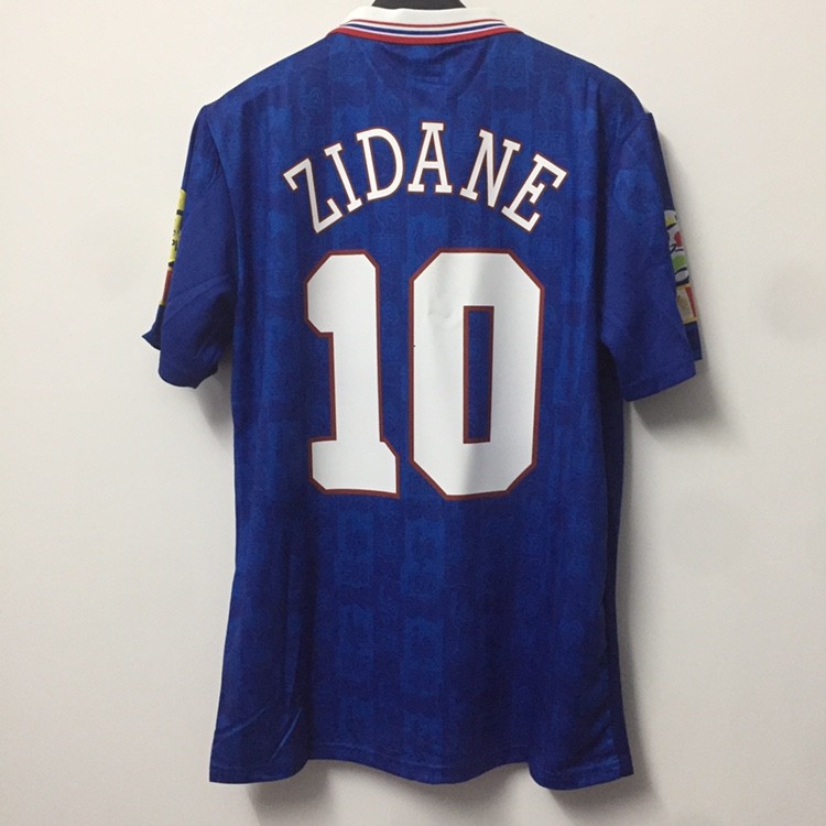 เสื้อบอลไทย warrix official store เสื้อย้อนยุคฝรั่งเศส96สนามเหย้าหมายเลข10ซีดาน