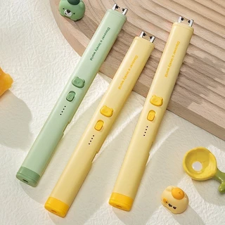 ไฟแช็คอิเล็กทรอนิกส์ จุดเทียนหอม ไฟแช็กเตาแก๊สไฟฟ้า ที่จุดเทียน ชาร์จไฟ USB ได้ Electric Lighter