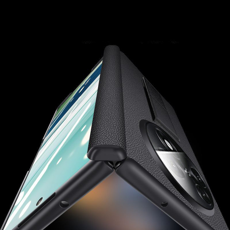 ใหม่สําหรับ OPPO Find N5 เคสโทรศัพท์ FindN5 FindN3 พร้อมเมมเบรน HD สายรัดข้อมือหนังธรรมดาเคสโทรศัพท์ - รูปที่ 2