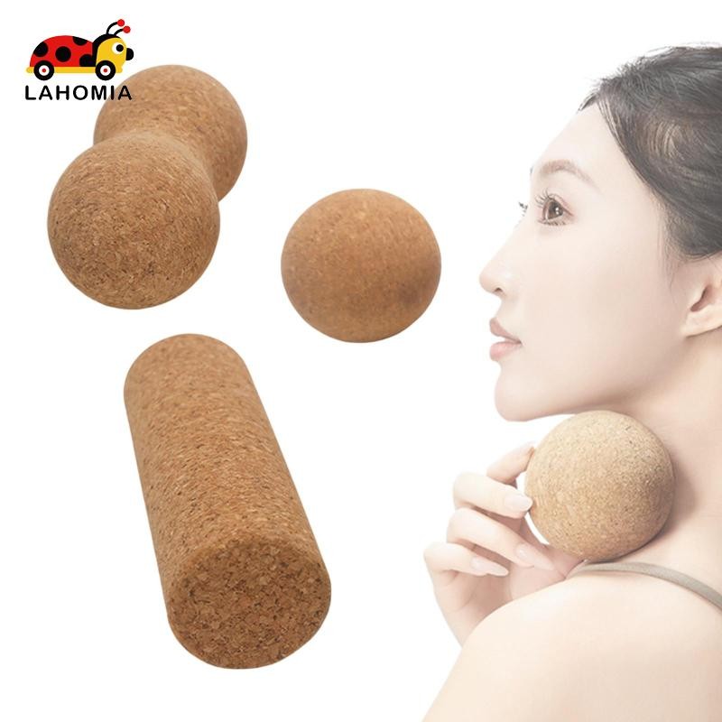 Lahomia 3 ชิ้น Cork Massage Roller Core รูปที่ 6