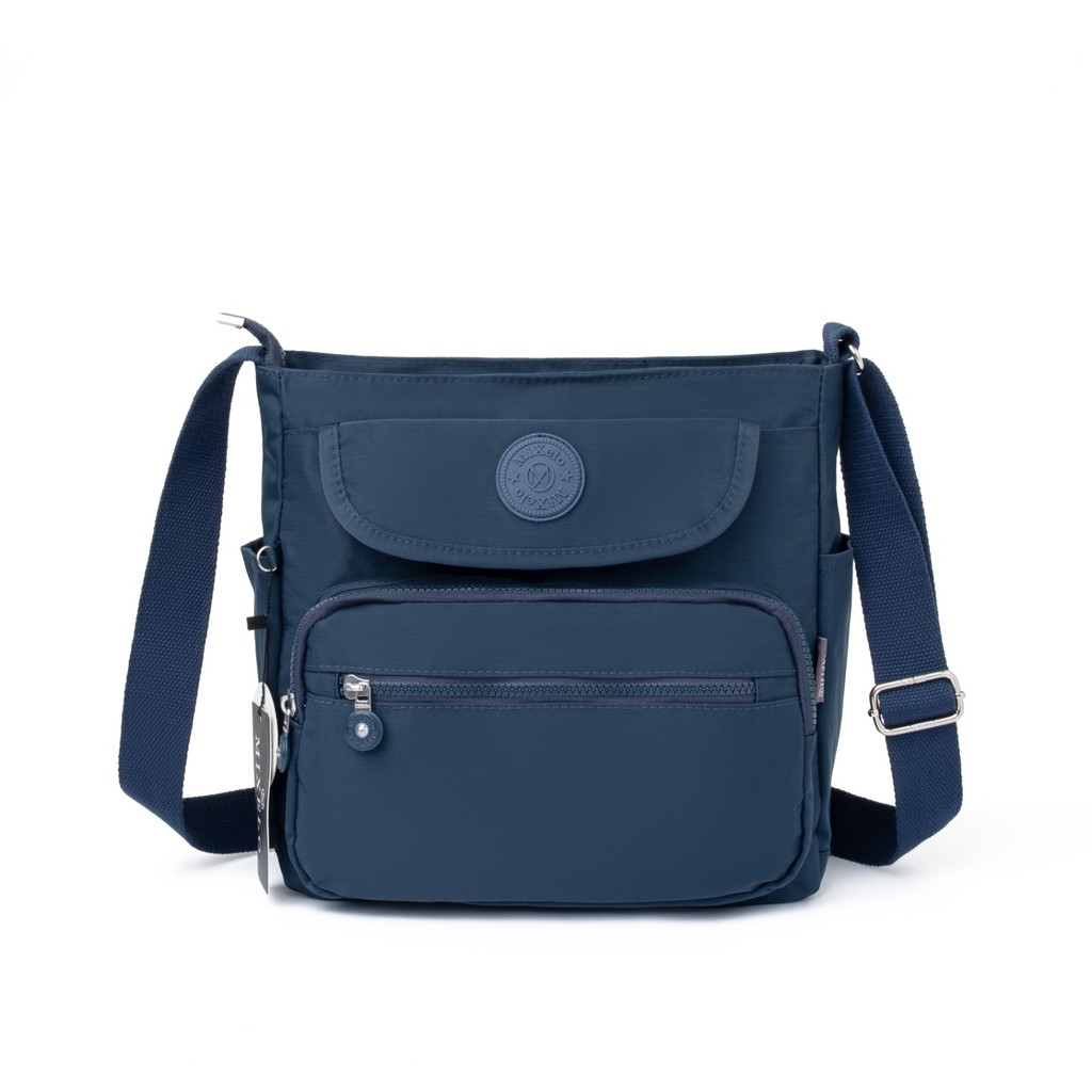 Mixelo Zoey Sling bag Womens Work College Travel Nylon Waterproof Lightweight Sling bag