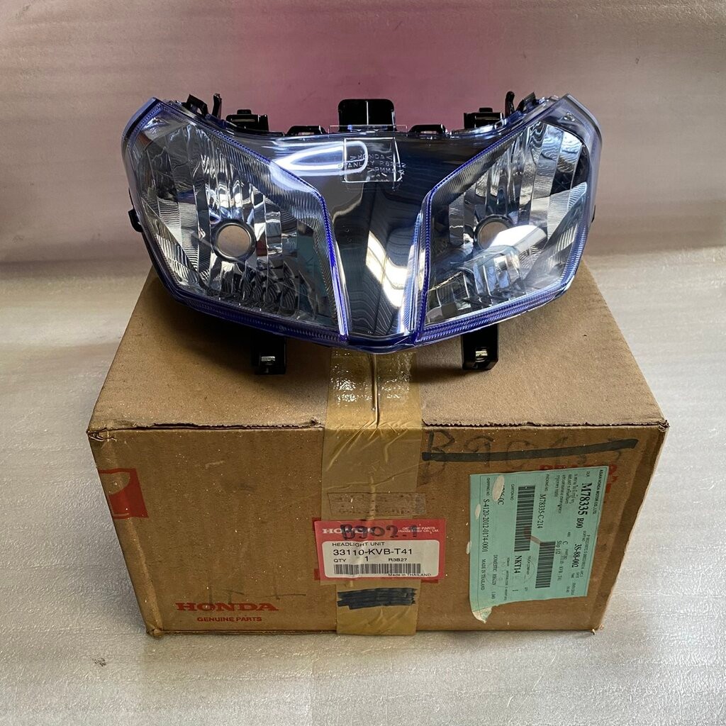 33110-KVB-T41 ชุดไฟหน้า CLICK110I หัวฉีด สีคราม อะไหล่แท้ HONDA