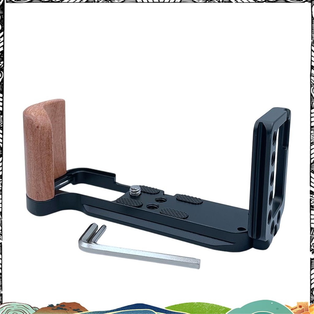 Super Hand Grip Quick Release กล้องไม้ L แผ่นสําหรับ XT30 II XT30 XT20 XT10 กล้อง Grip Handle สีดํา