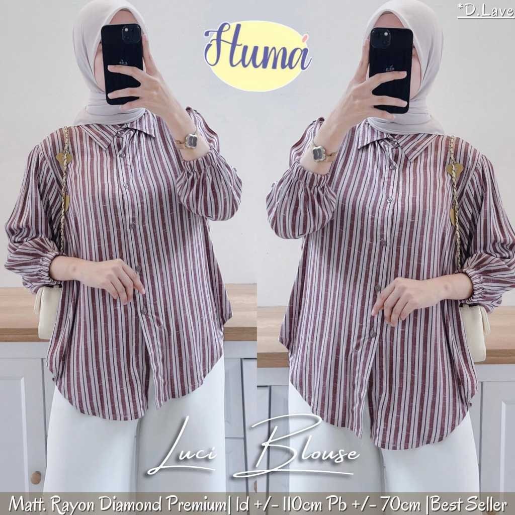 0510 LUCI BLOUSE by HuMa // NOVIISTUFF