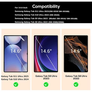 ฟิล์มกระจก แบบใส สำหรับ SAMSUNG Galaxy Tab S11 S10 S10Fe S10lite S9 FE S8 S7 S9FE A9Plus A11 Plus A9 Plus S6lite A7lite