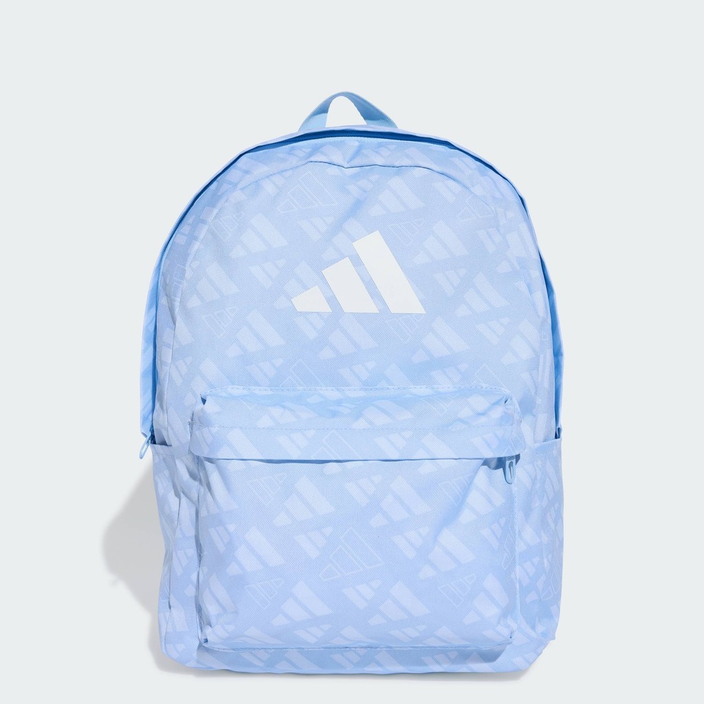 adidas Lifestyle Classic Monogram Graphic Backpack Unisex Blue JZ5504