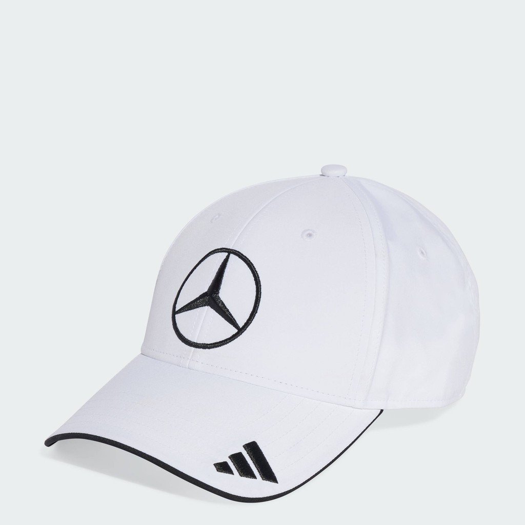 adidas Motorsport หมวกแก๊ปนักแข่งทีม Mercedes - AMG Petronas Formula One Unisex สีขาว JW6270