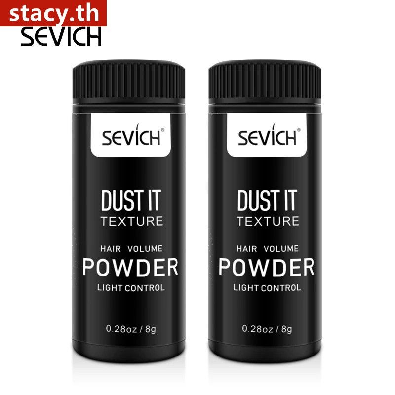 【พร้อมส่ง】 [ซื้อ 1 แถม 1] Sevich Hair Powder Sevich Hair Powder Waterproof Control Dry Hair Powder W