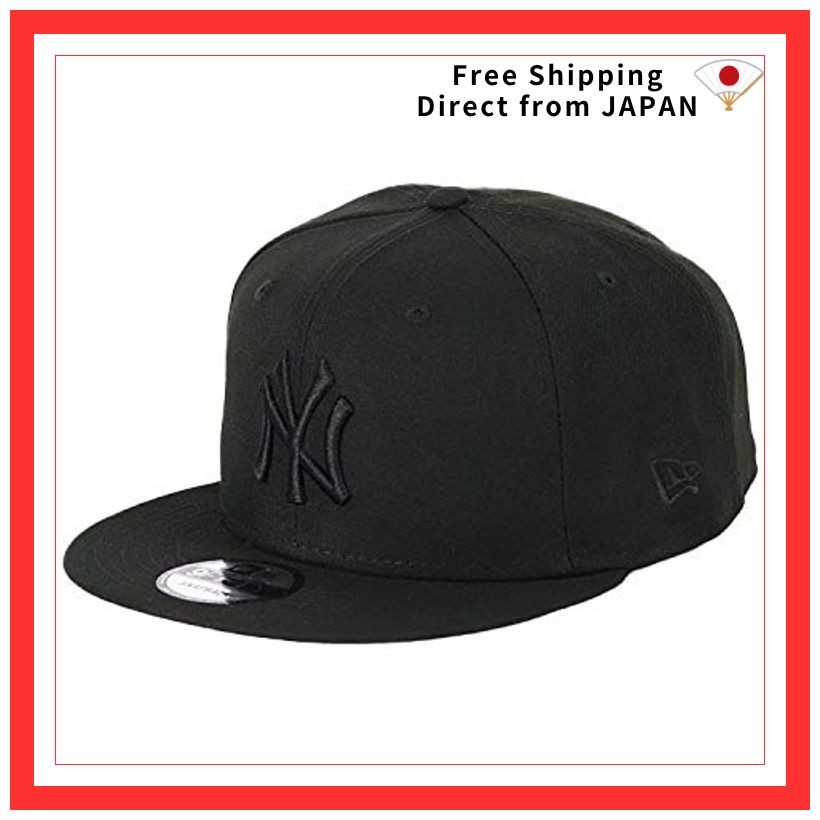 [New Era] Yankees 9FIFTY Cap Men's Snapback Hat NY Baseball Cap Black [Parallel Import]